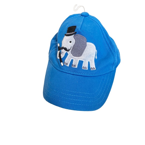Gymboree Other - NWT Gymboree Baseball Cap Blue Elephant Circus Themed Size 12-24 months